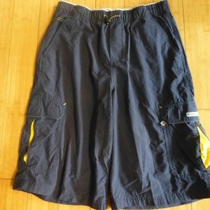BOYS SIDEOUT NAVY BLUE CARGO SHORT XL20